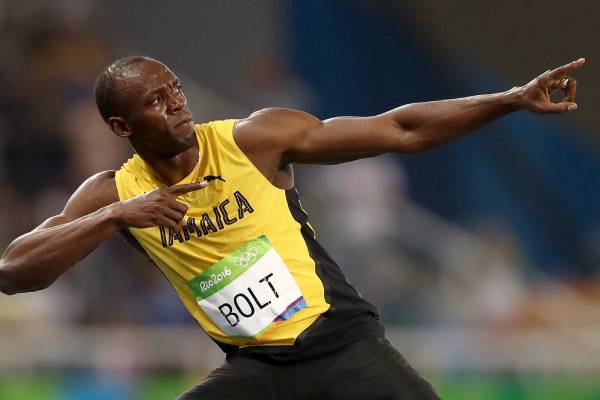 The charisma and physical talent of Usain Bolt